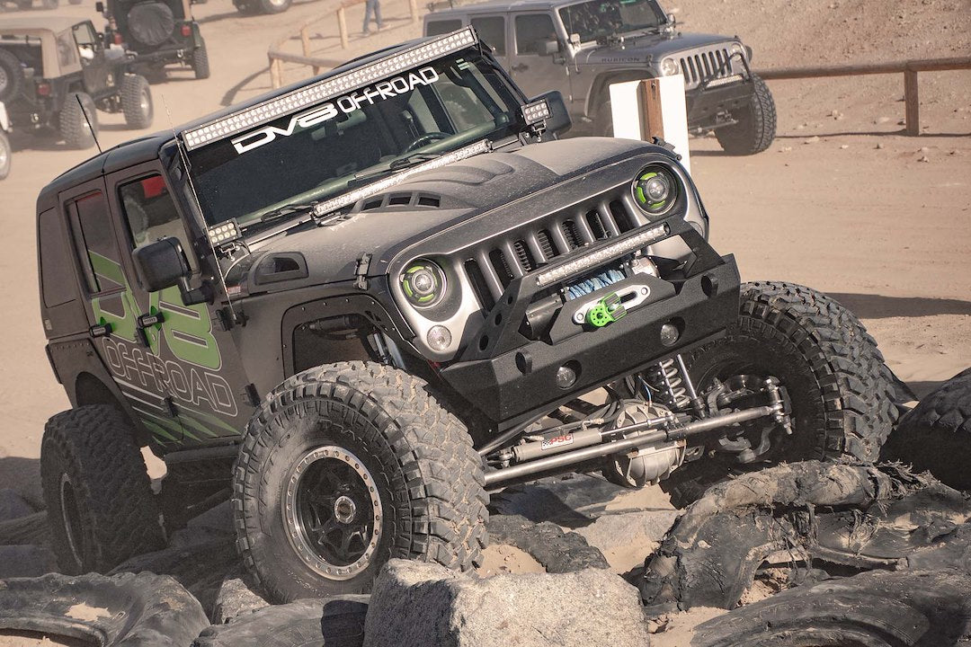 DV8 Offroad HDMB07-02 Black Vented Heat-Dispersion Hood