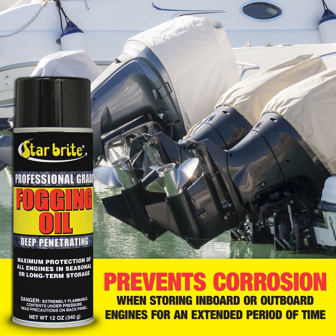 Star Brite Engine Fogging Oil (084812) – Unit Size: 12 Ounce