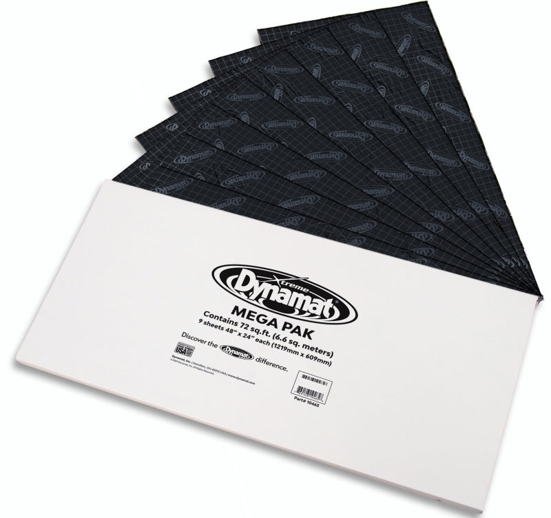 Dynamat 10465 Mega Pak 72-Sq-Ft Sound Damping Kit - image 1