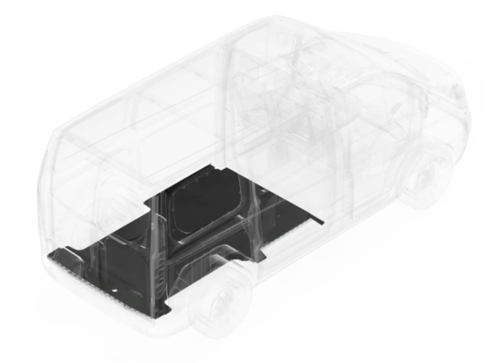 Legend Fleet FD0714-11RF1 BaseAir Cargo Floor Liner