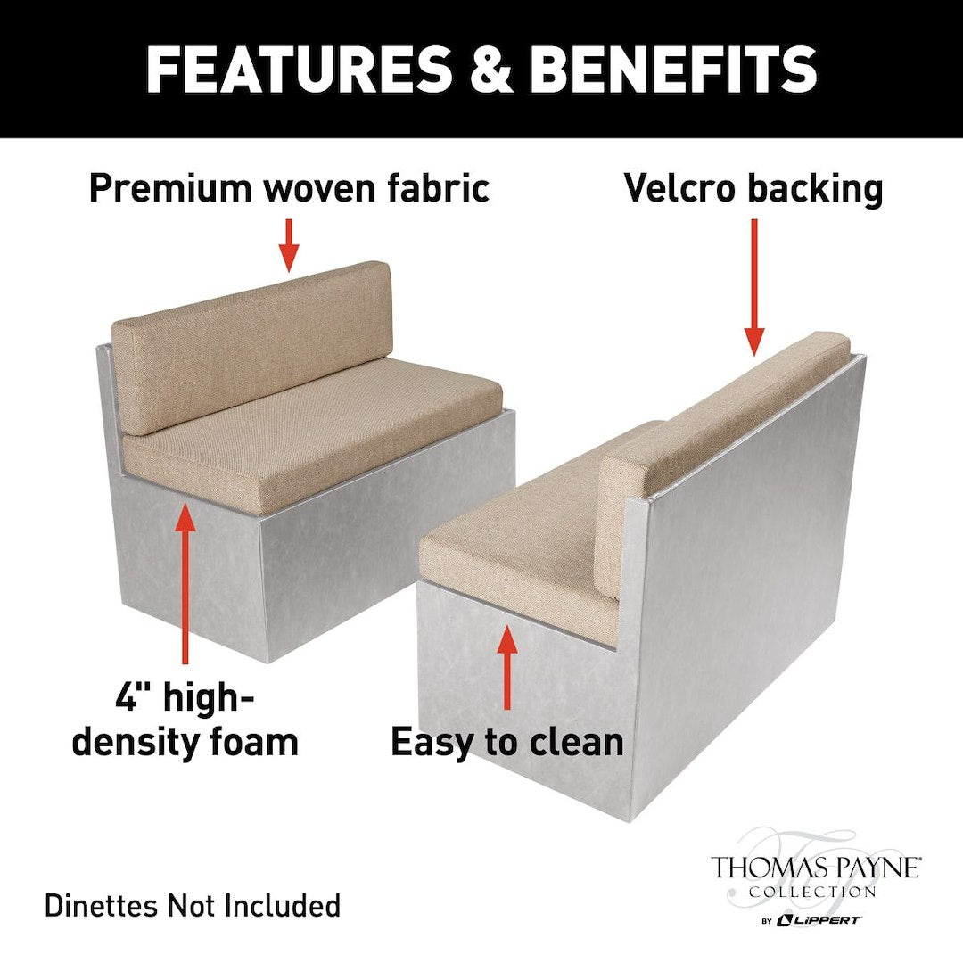 Lippert Components 2021100494 Dinette Cushion - image 4