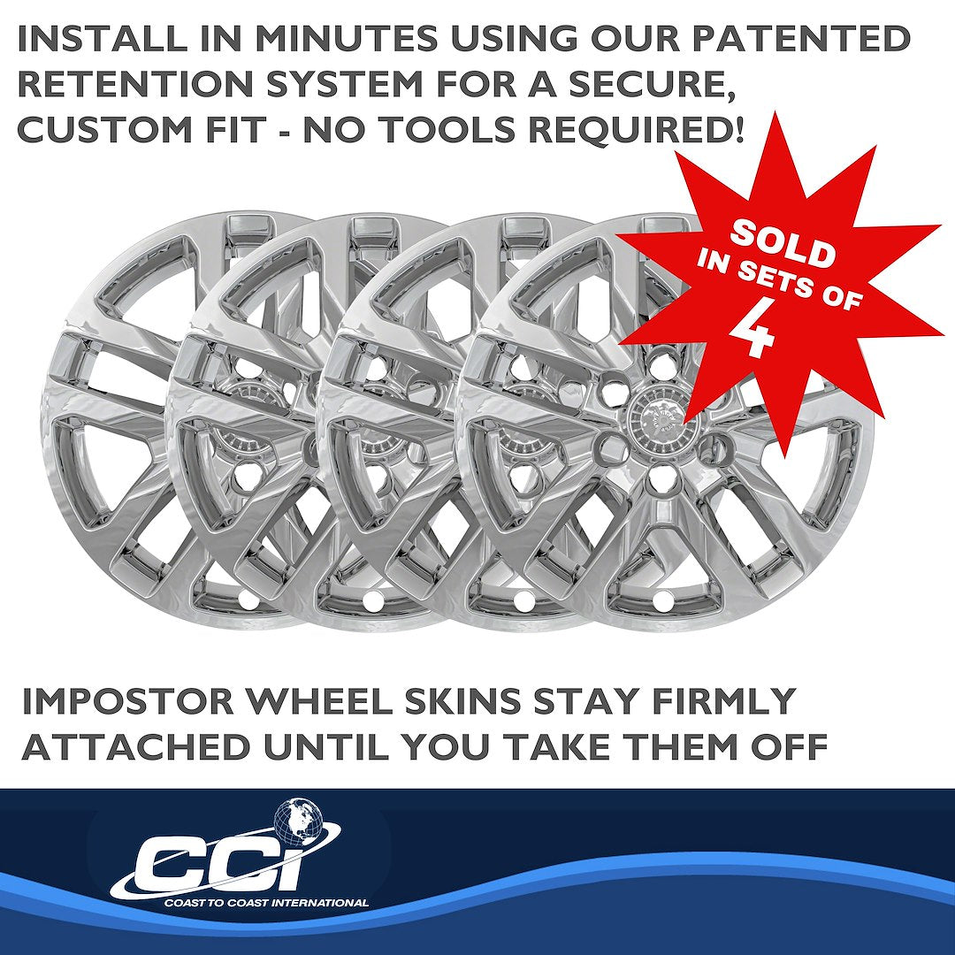 Coast To Coast IMP432X Chrome Silverado/Tahoe Wheel Skins - image 5