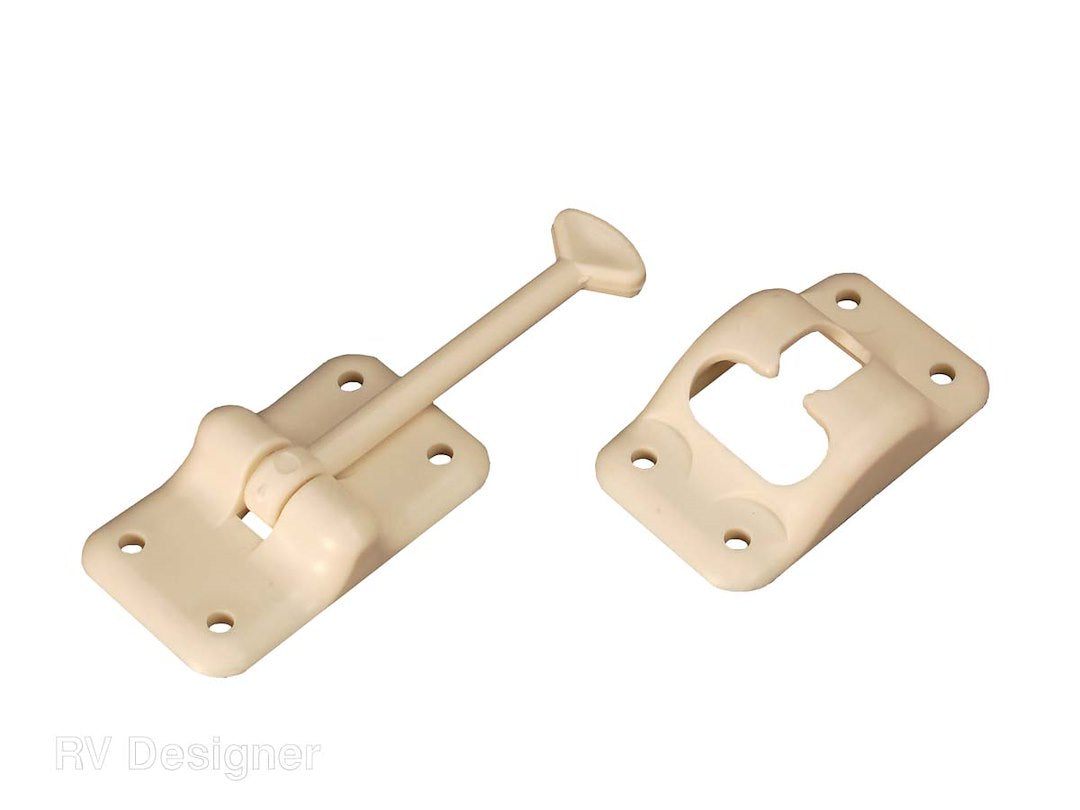 RV Designer Door Catch (E233) – Length: 3-1/2 Inch