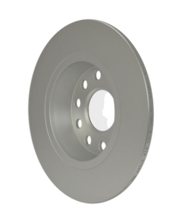 Hella 355116972 Solid Disc Brake Rotor