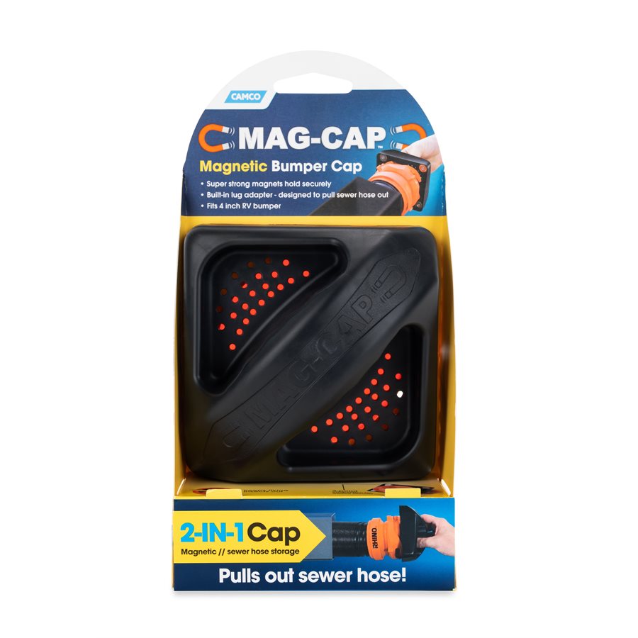 Camco Sewer Hose Storage Carrier Cap (40311) – Length: 4 Inch