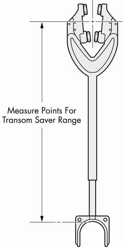 Attwood Marine SP4000ADJR Boat Transom Saver - 24 To 36 in