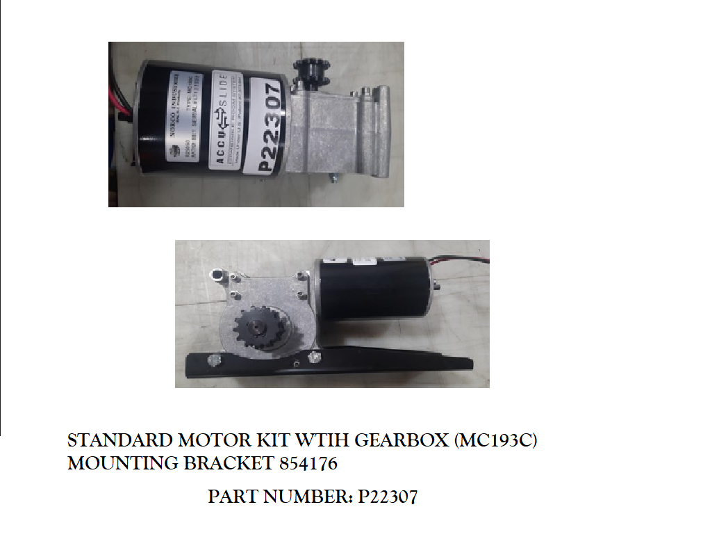 Bal Rv P22307 Slide Out Motor - image 2