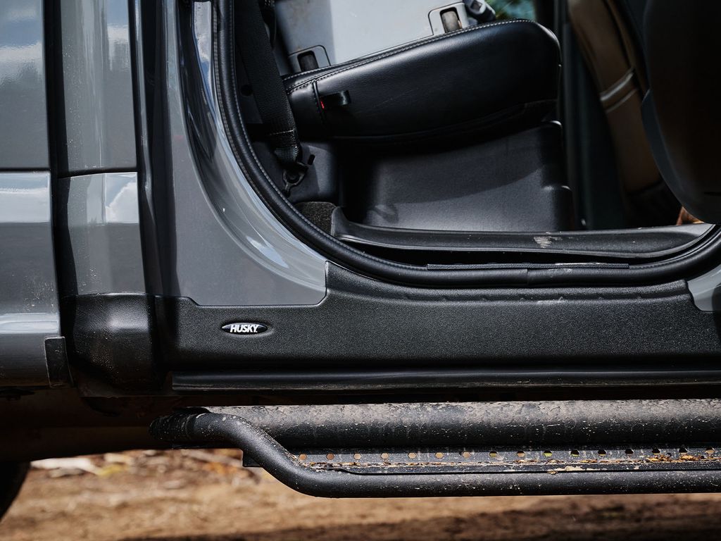 Husky 2874073 Trail Armor No-Drill Rocker Panel Guards
