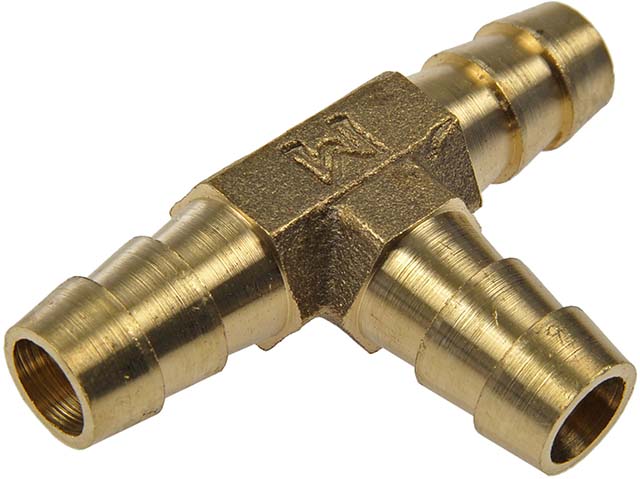 Dorman 55108 3/8-Inch Brass Three-Way Tee Connector - image 2