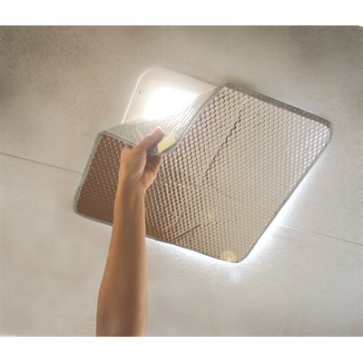 Camco Roof Vent Cover (45191) – Color: Cream