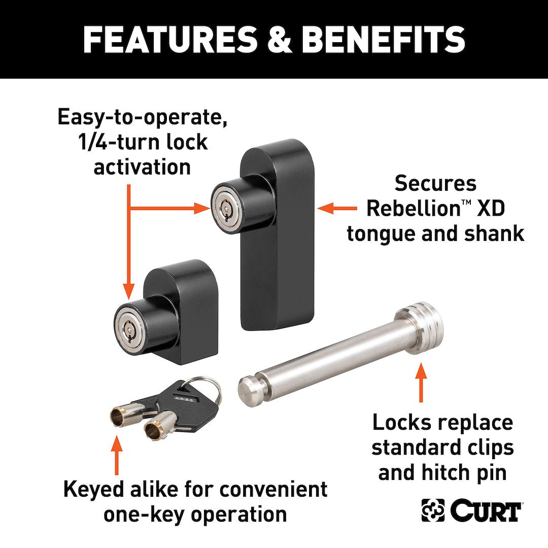 Curt 45932 Trailer Hitch Pin - image 3