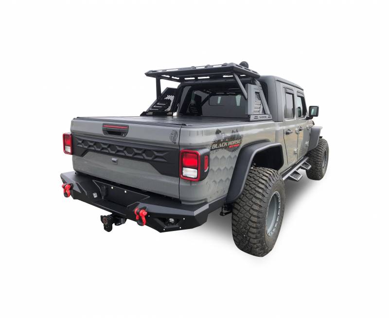 Black Horse Offroad AR2-09BA3-PLFB  Truck Bed Bar - image 5