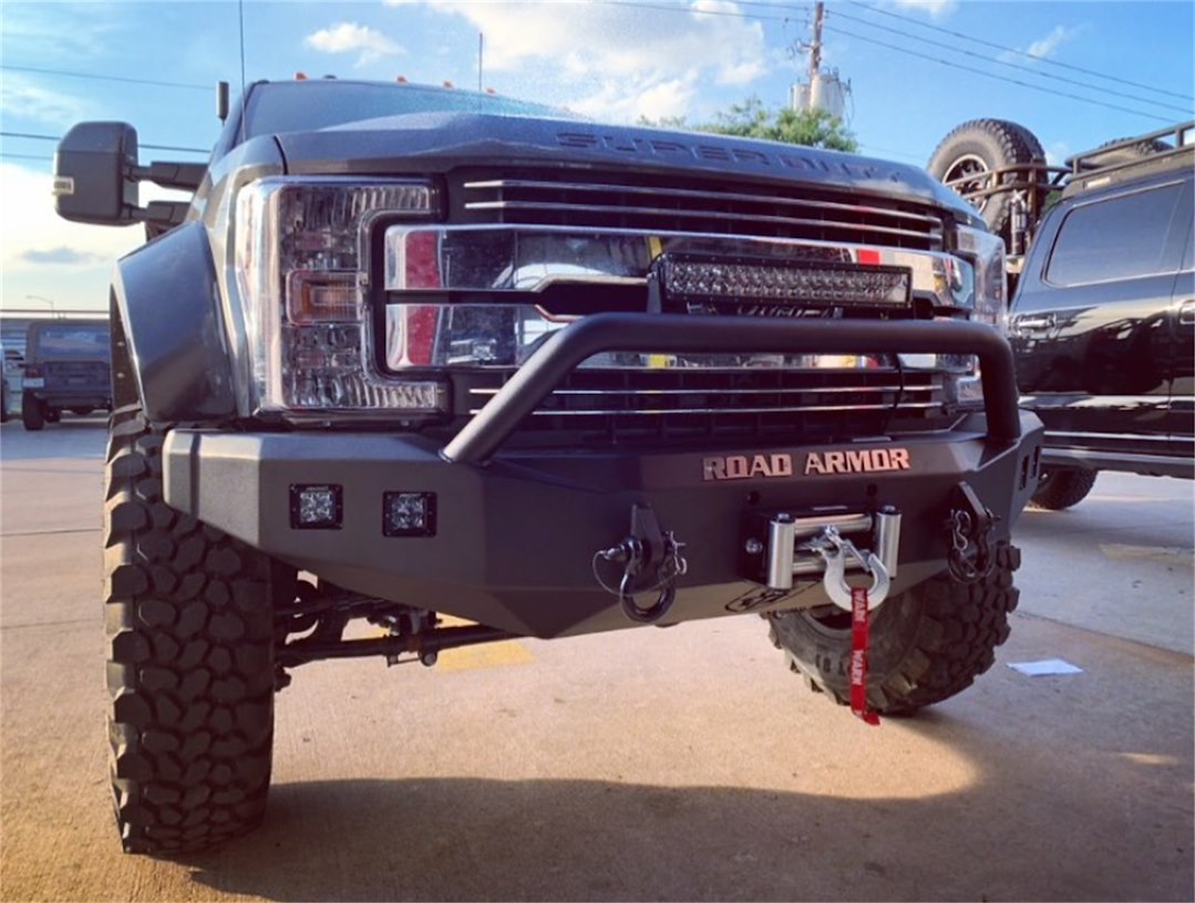Road Armor 61744B Stealth Pre-Runner Front Bumper