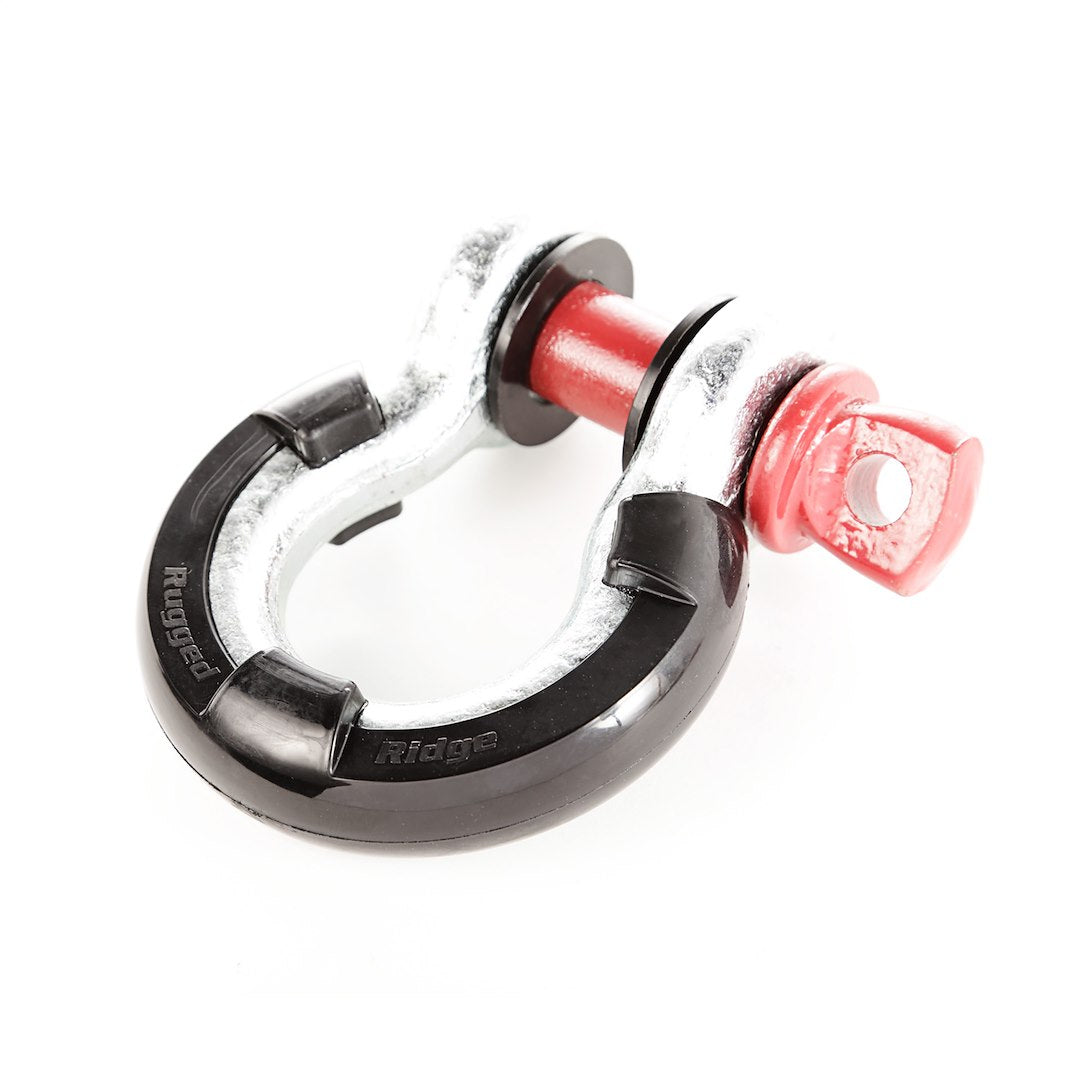 Rugged Ridge 11235.30 Black D-Ring Isolator Kit