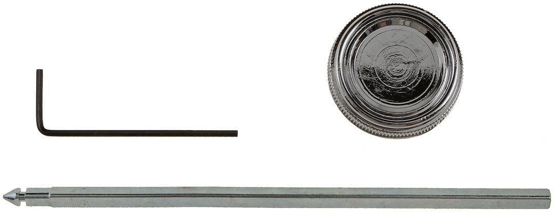Dorman 76897 Polished Steel Headlight Knob - image 1
