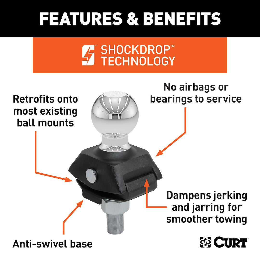 Curt 40246 Trailer Hitch Ball - image 2