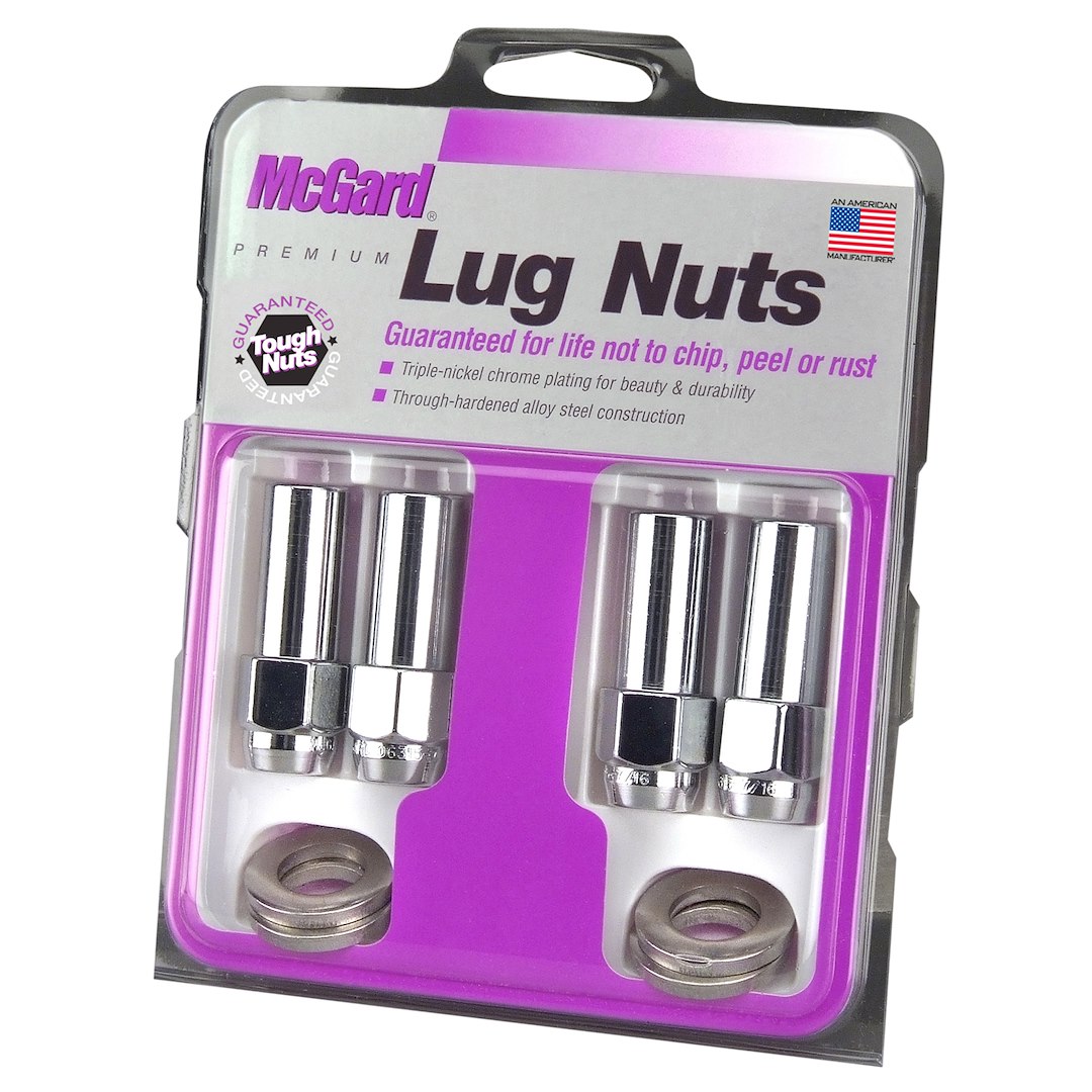 McGard 63015 Tough Nut Extra-Long-Shank Lug Nuts, 7/16x20