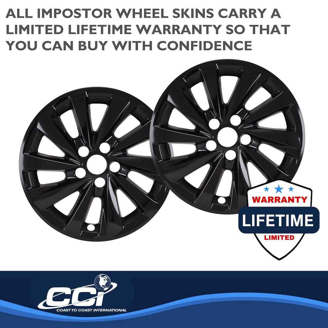 Coast To Coast IMP479BLK Camry Black 17-Inch Wheel Skin