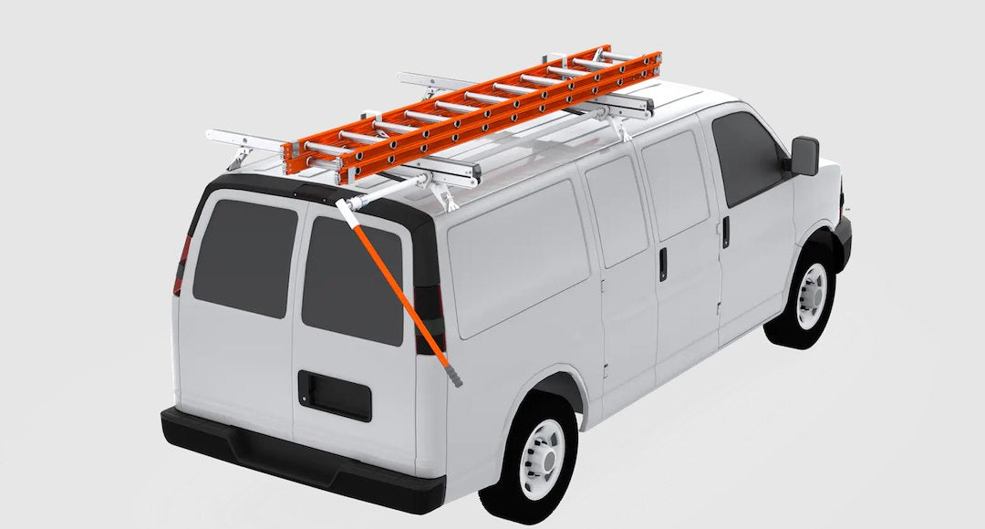 Masterack 02P741KP Uplyft Double Standard-Slide Ladder Rack