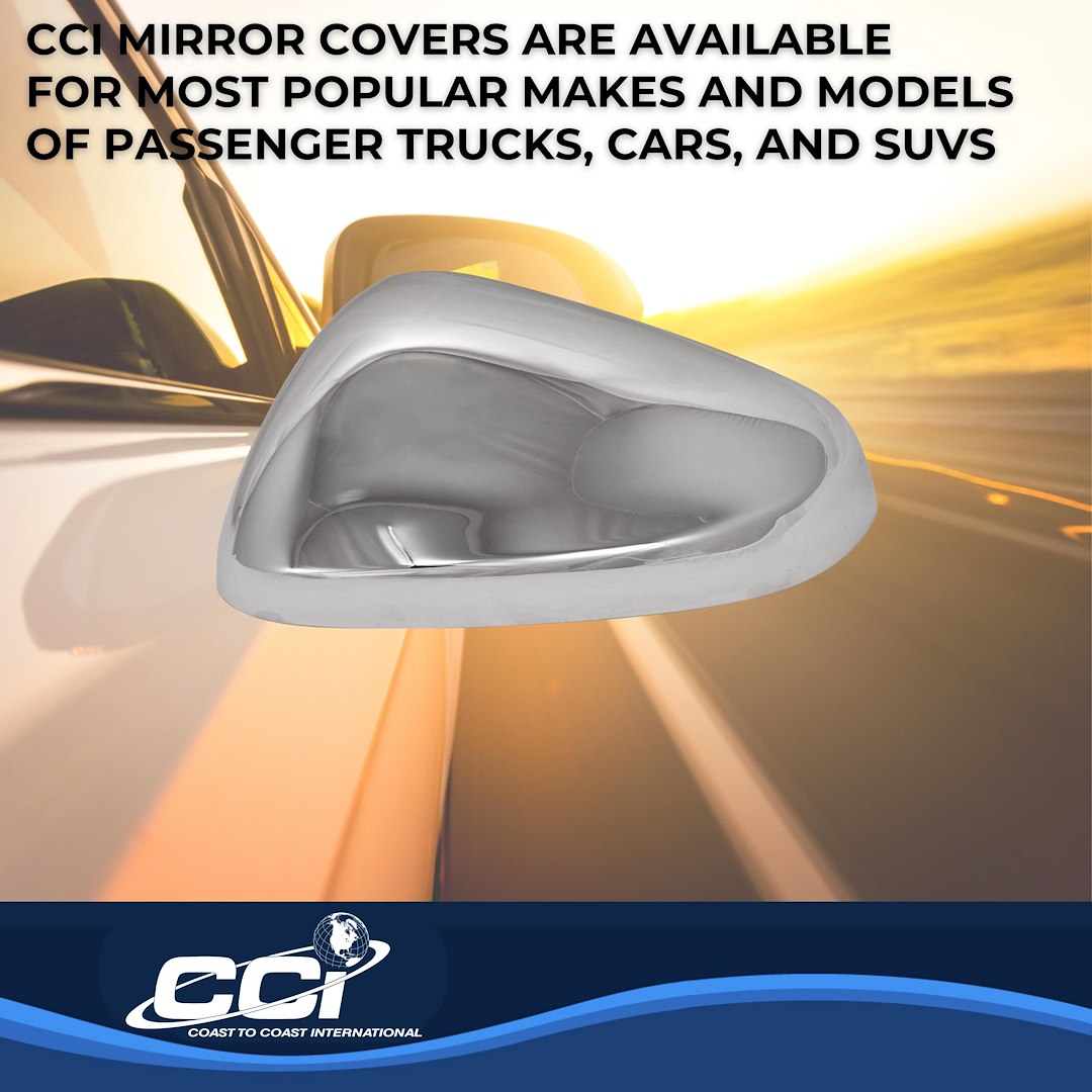 Coast To Coast MC67549 Trailblazer Chrome Mirror Tops - image 5