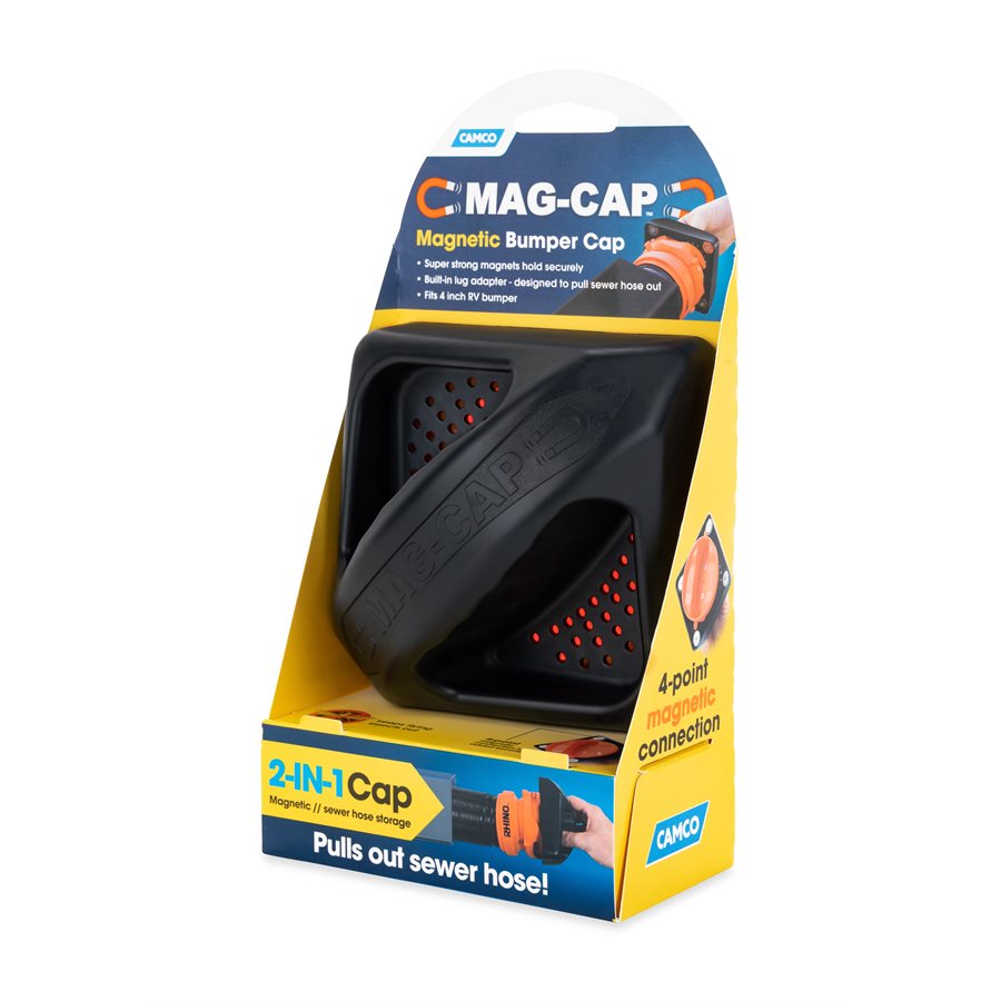 Camco Sewer Hose Storage Carrier Cap (40311) – Length: 4 Inch