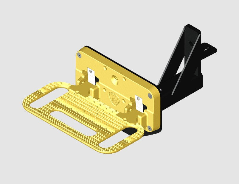 Carr 195007 HD Mega XP3 Black Ladder-Rack Step - image 2