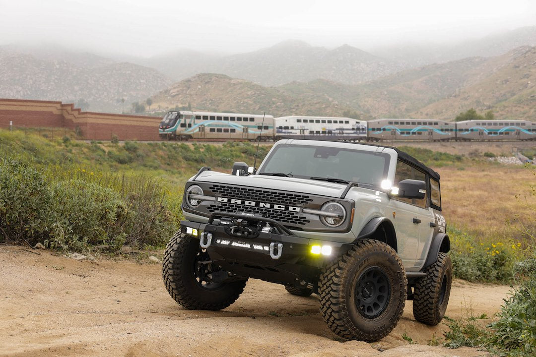 DV8 Offroad FBBR-05 Spec Series Bronco Steel Bumper