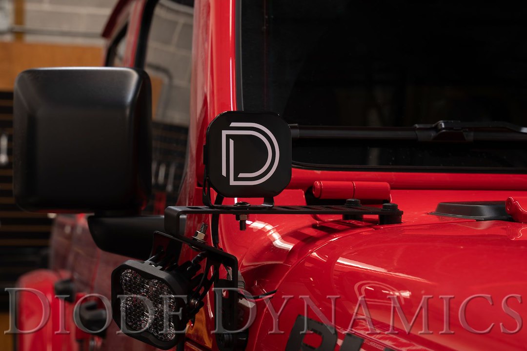 Diode Dynamics Dd6263 Black SS3 Snap-On LED Pod Cover