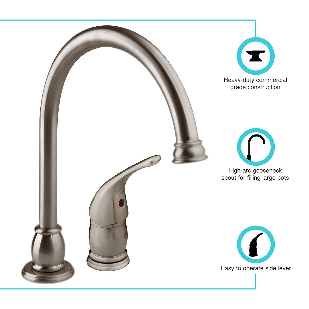 Dura Faucet Df-Nmk301-Sn Faucet - image 5