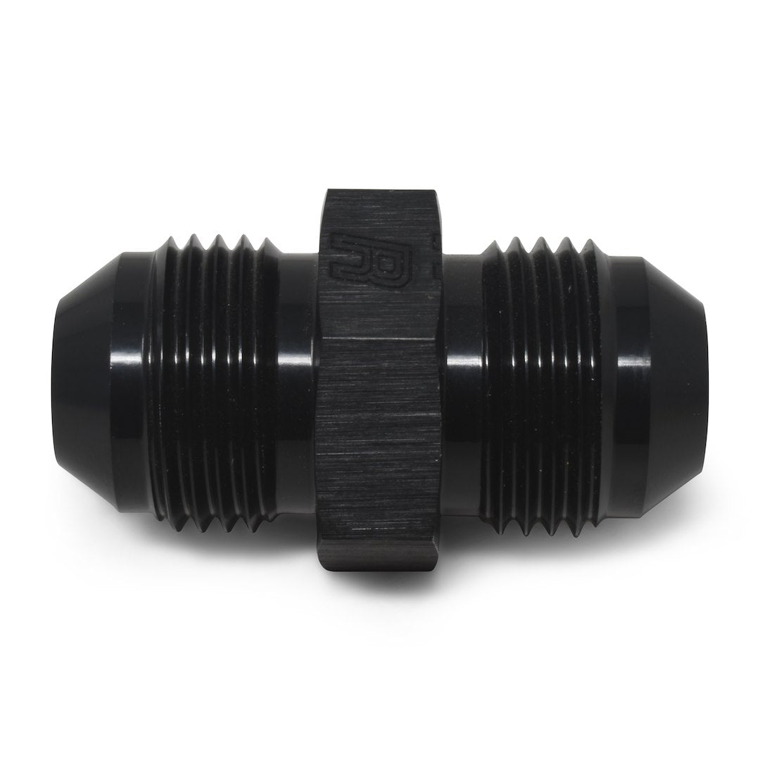 Russell 660363 Black Aluminum Straight Coupler