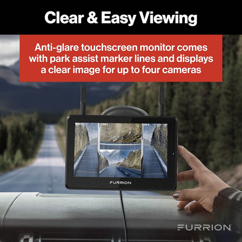 Système de caméra pour VR Furrion Vision S+ 5 pouces
