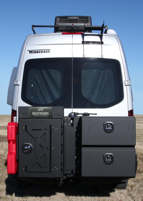 Backwoods Adventure Mods BWMS3S-203ZZVVB Rear Swing-Out Bumper - image 4