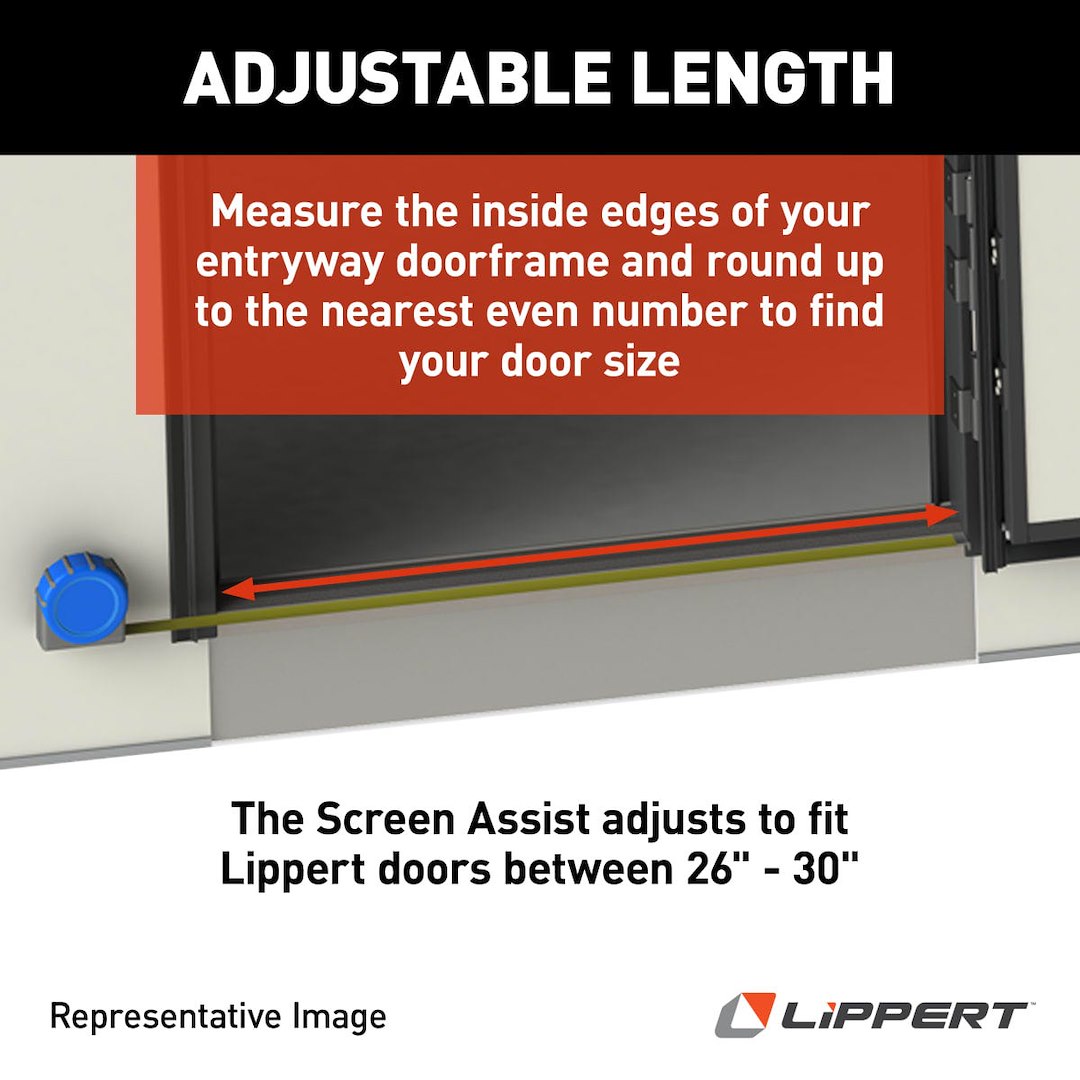 Lippert Components 2021000090 Screen Door Push Bar - image 7