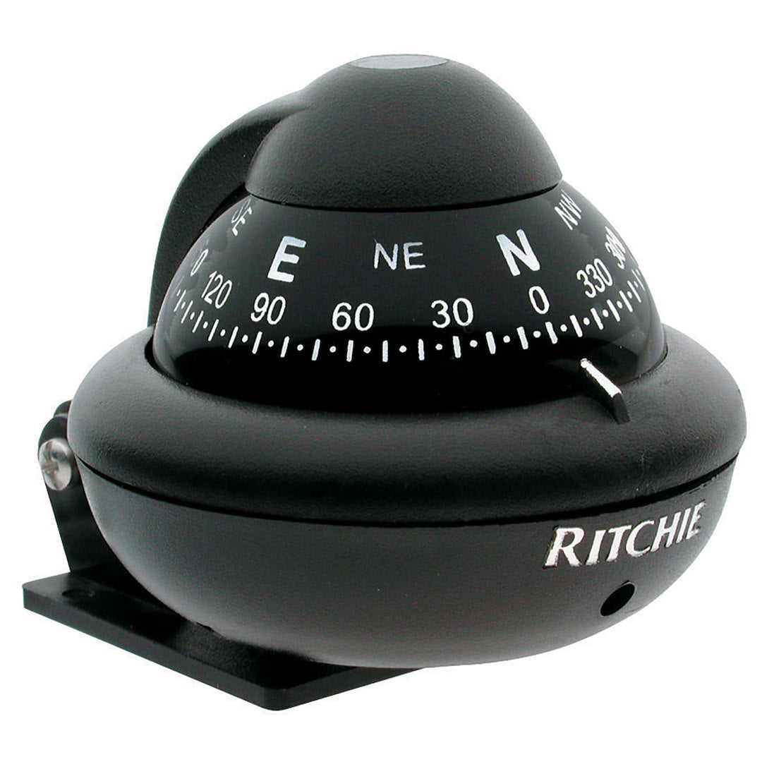Ritchie X-10b-M Black Bracket-Mount Compass