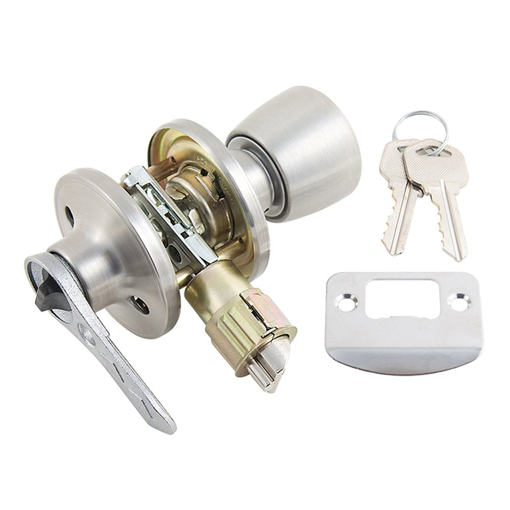 AP Products Door Lock Knob (013235SS) – Material: Stainless Steel