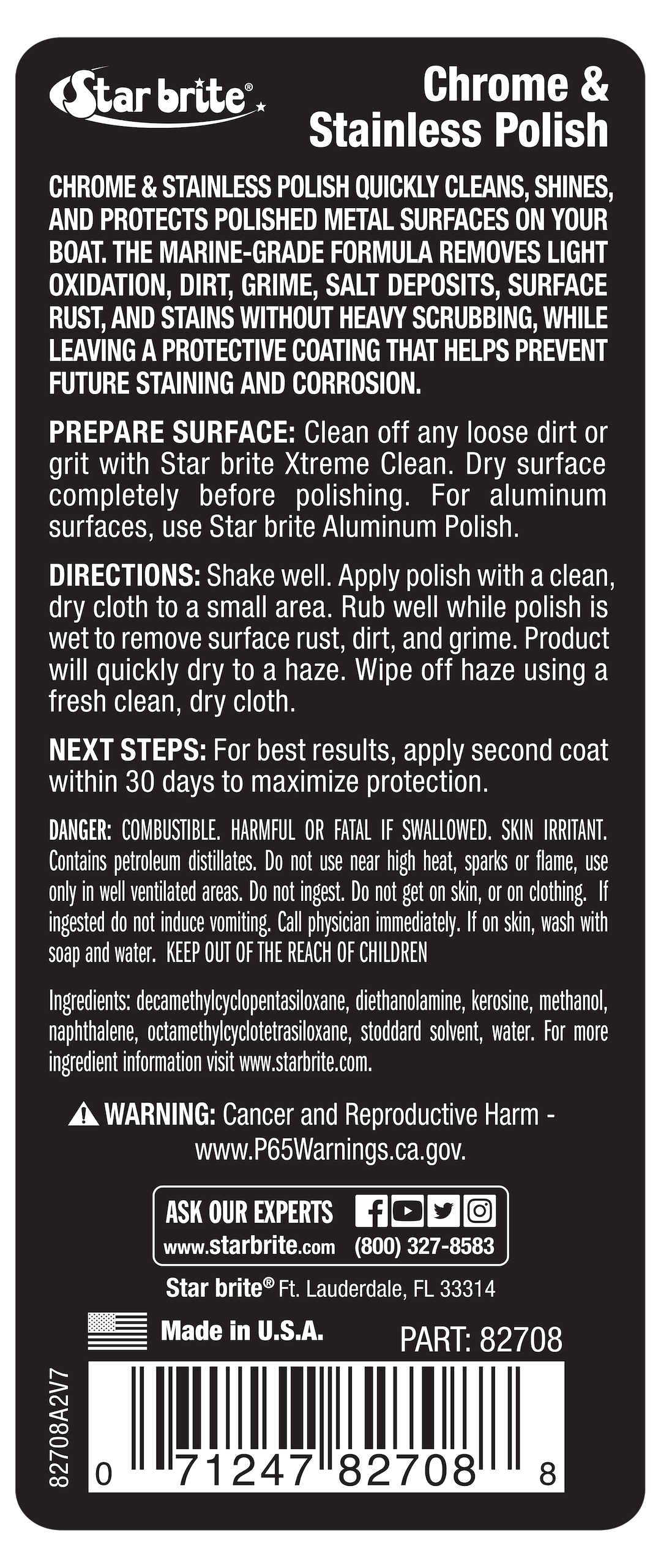 Star Brite Polishing Compound (082708) – Unit Size: 8 Ounce