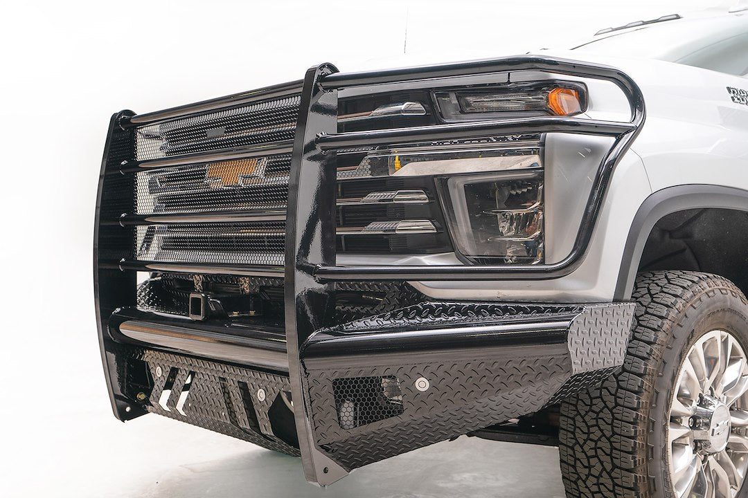 Fab Fours CH20-S4960-1 Black Steel Front Bumper