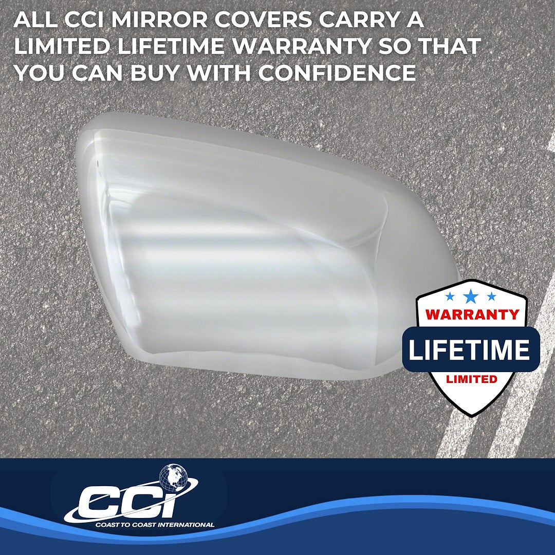 Coast To Coast MC67541 Explorer Chrome Signal-Mirror Tops - image 4