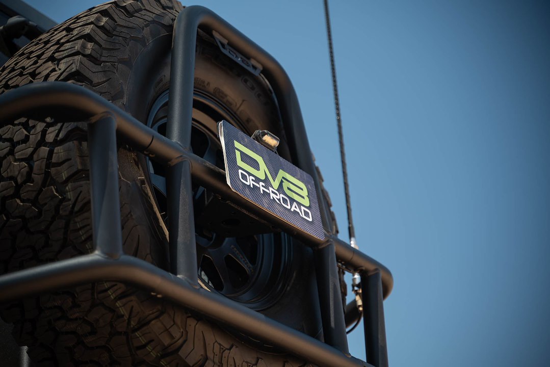 DV8 Offroad TCJK-14 Wrangler JK Spare-Tire Carrier