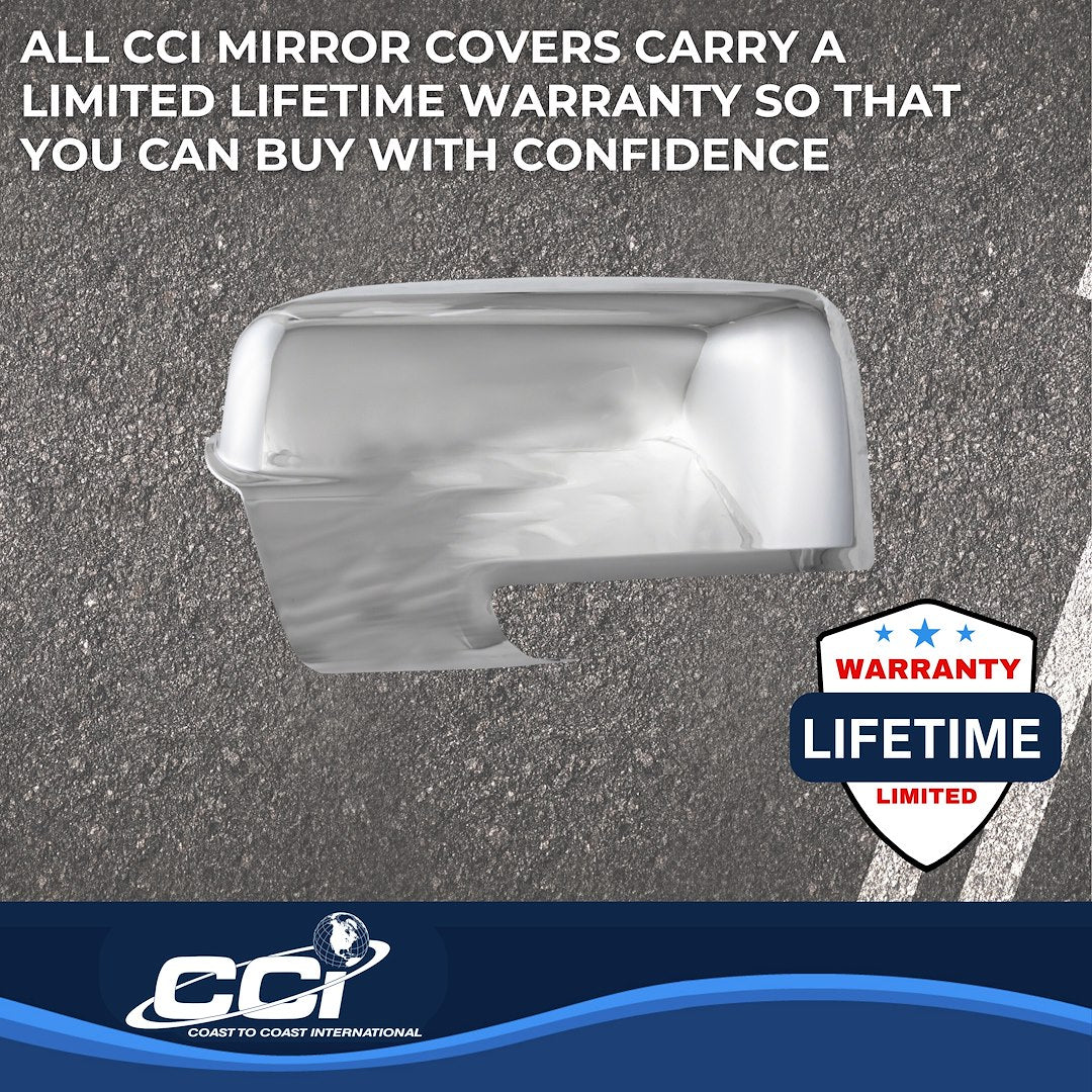 Coast To Coast MC67496 Ram Chrome Mirror Covers with Signals - image 4
