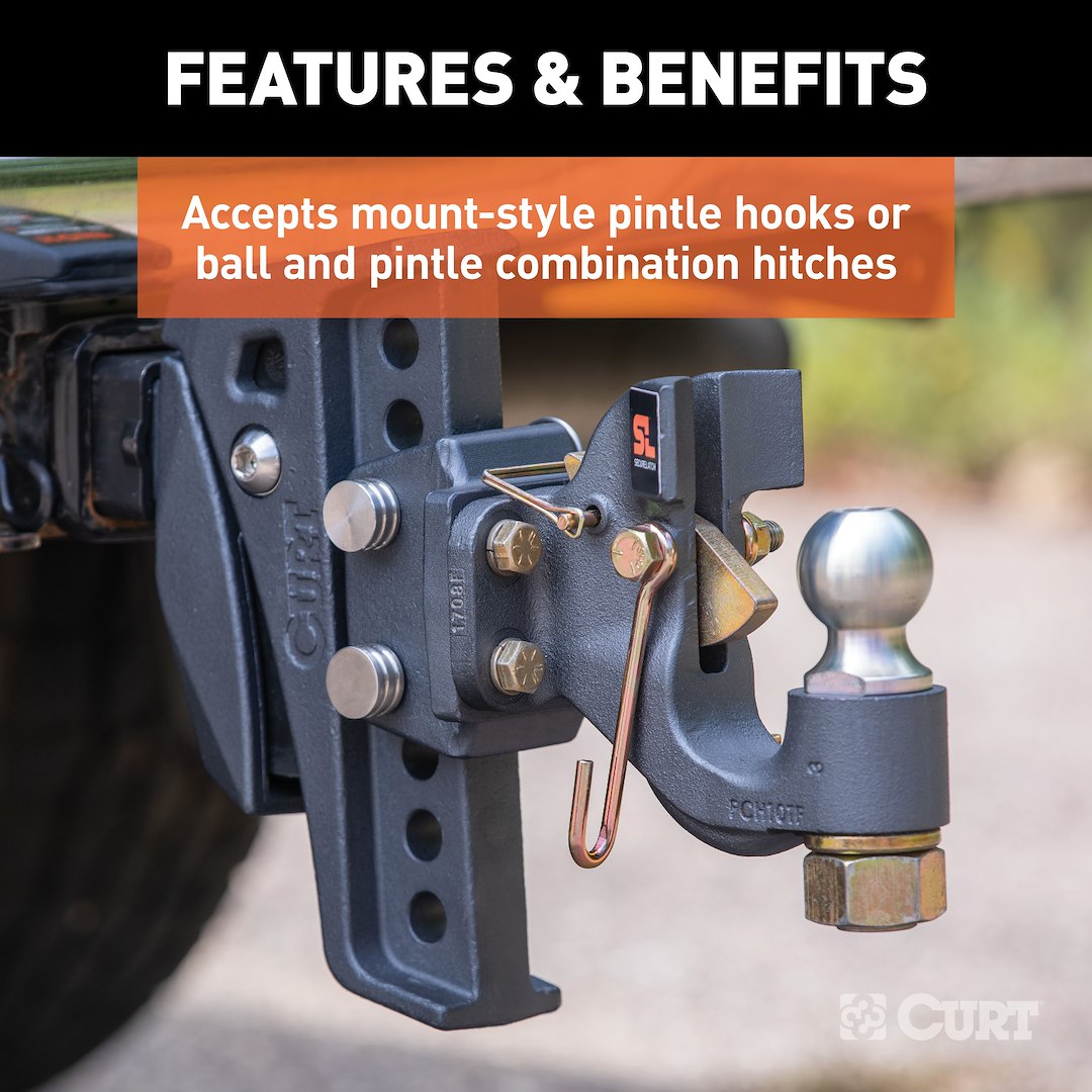 Curt 45950 Pintle Hook Mounting Plate - image 6