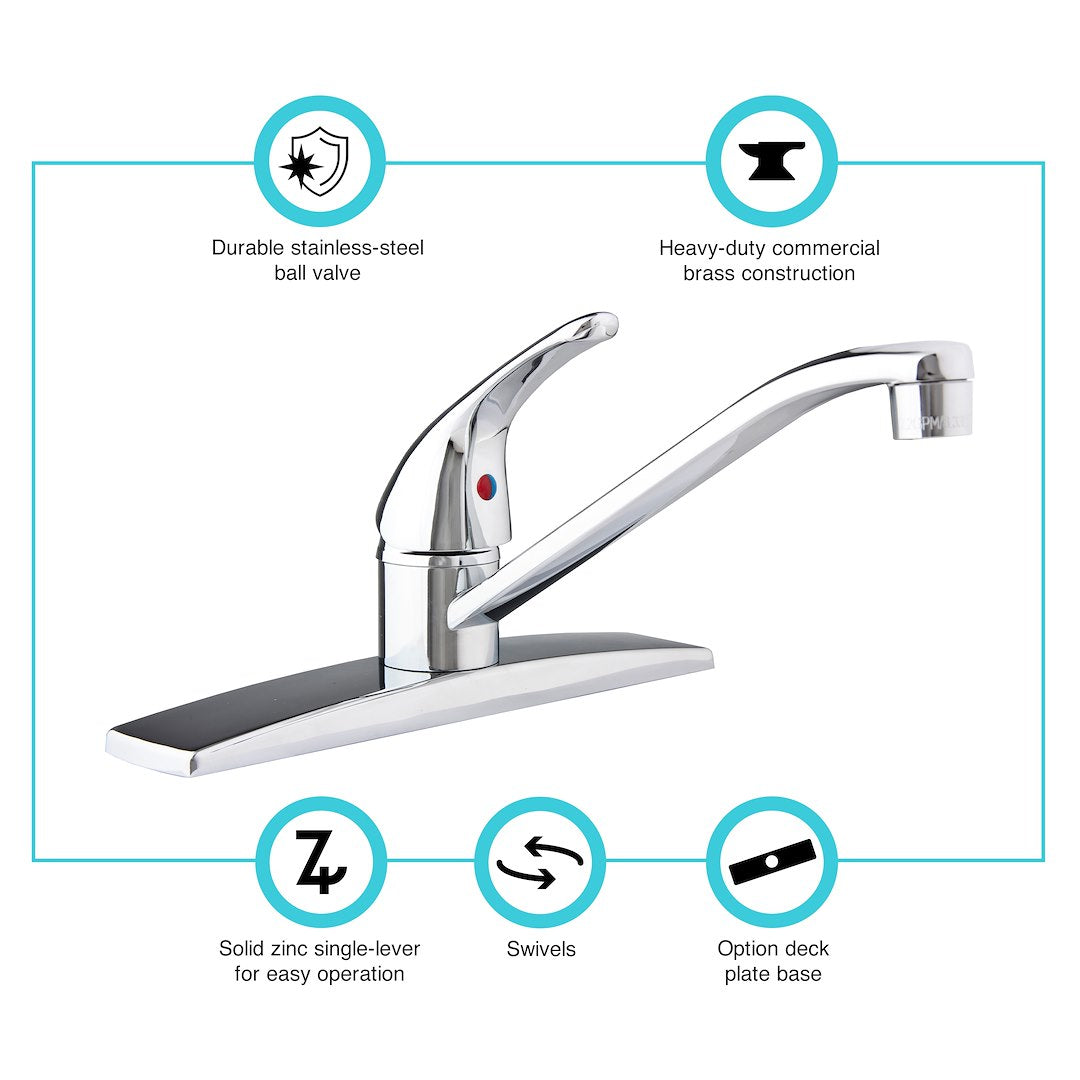 Dura Faucet Df-Nmk600-Cp Faucet - image 5
