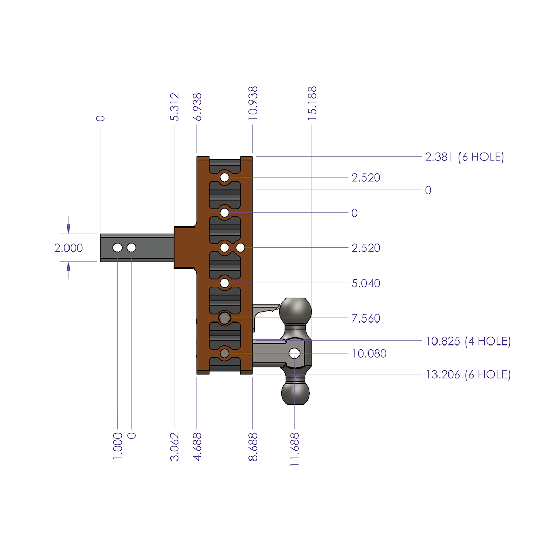 Gen-Y Hitch Gh-324 Trailer Hitch Ball Mount - image 7