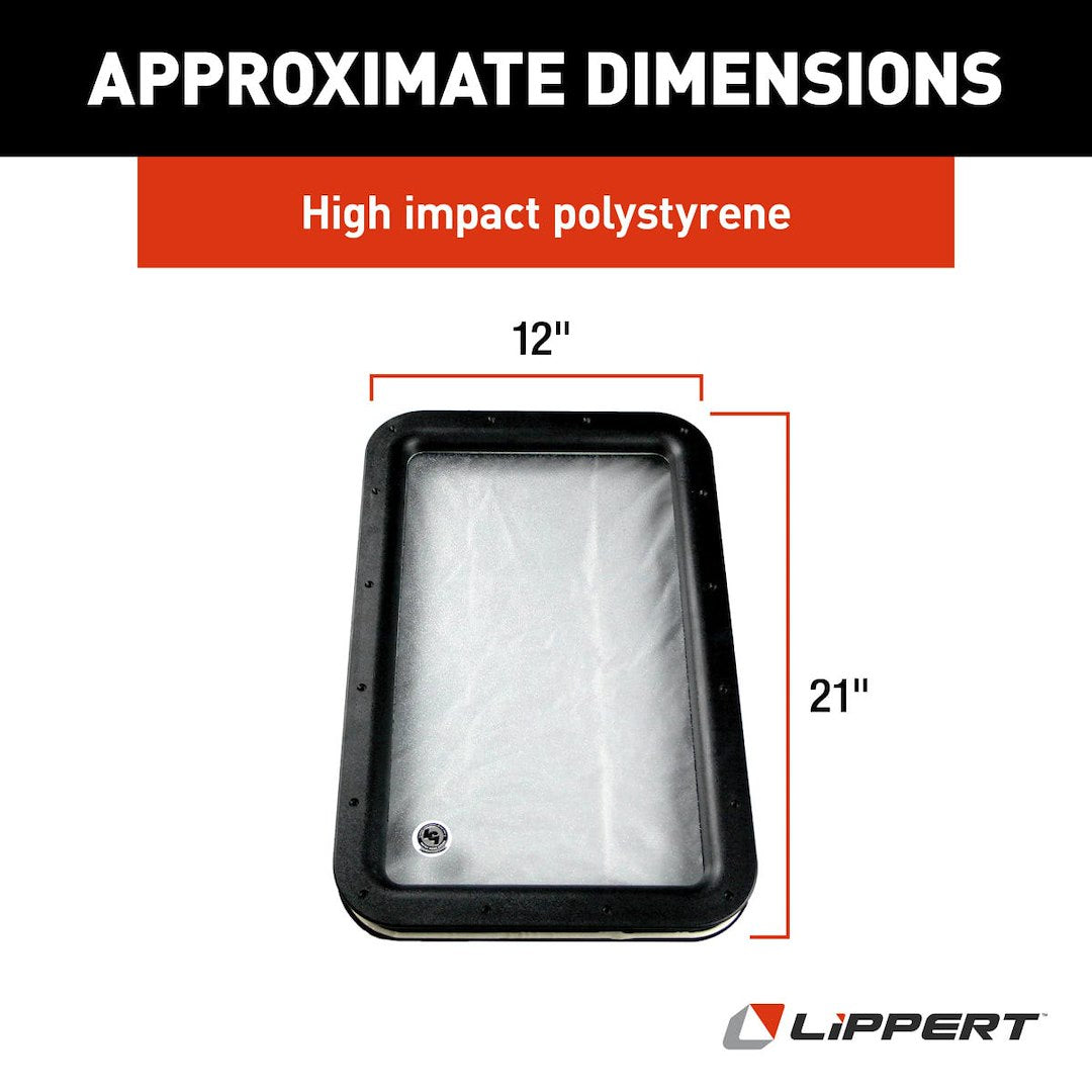 Lippert Components 363370 Entry Door Window Frame - image 2