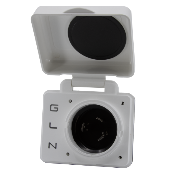Hughes Auto Sv30api-W Power Inlet Port - image 3