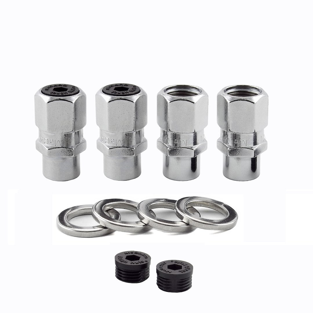 McGard 60127 Drag Racing Short-Shank Lug Nuts, 1/2x20