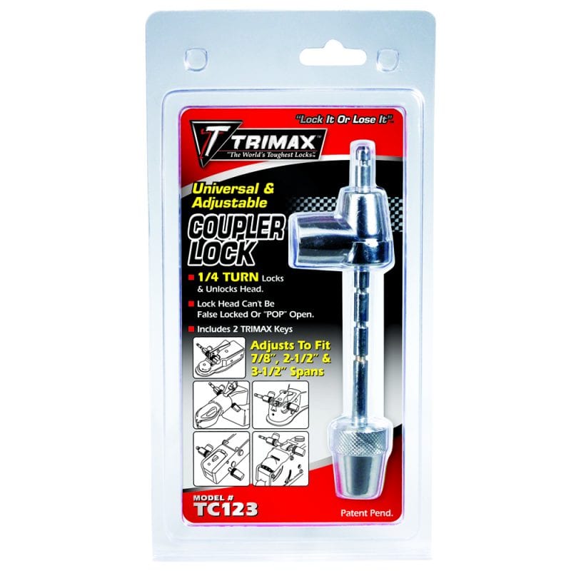 Trimax Locks Tc123 Trailer Coupler Lock - image 2
