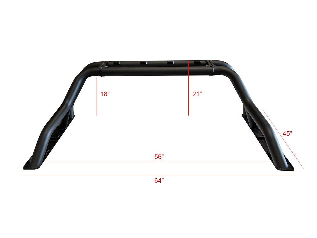 Armordillo 7180345 Tubular Powder Coated Steel Truck Bed Bar - image 2