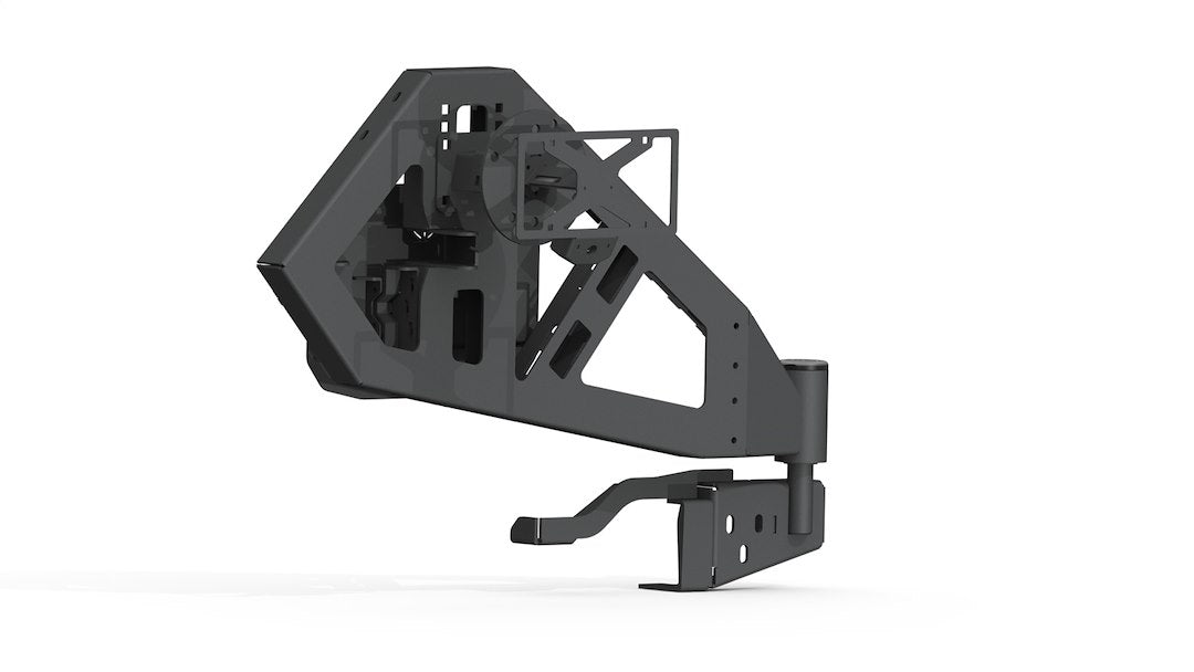 Road Armor 518rtc0b Stealth Rear Spare Tire Carrier