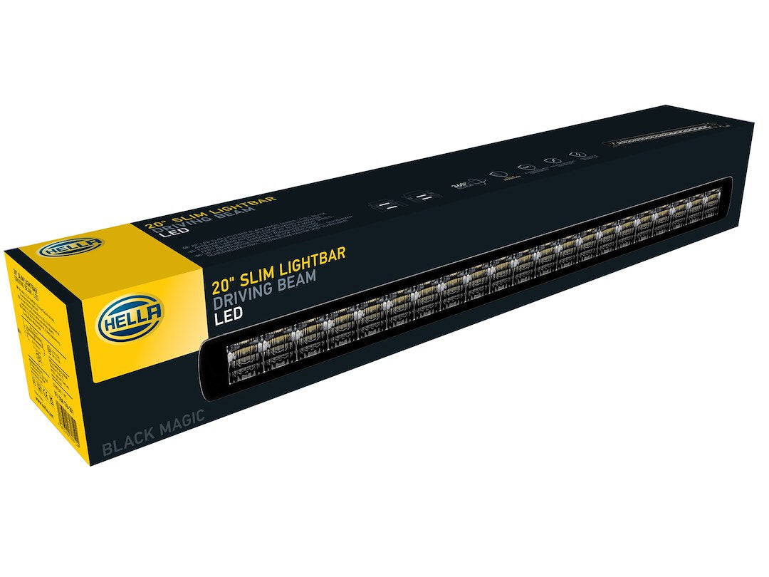 Hella 358176301 Black Magic Slim Light Bar